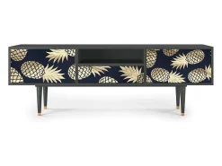 Móvel De Tv| Mueble de TV - 170х59х41 cm - T6 - Sunny Pineaple, Antracite Cinza antracite