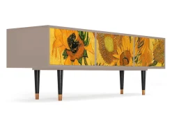 Mueble de TV - 170х59х48 cm - T4 - Sunflowers, Latte^ Móvel De Tv