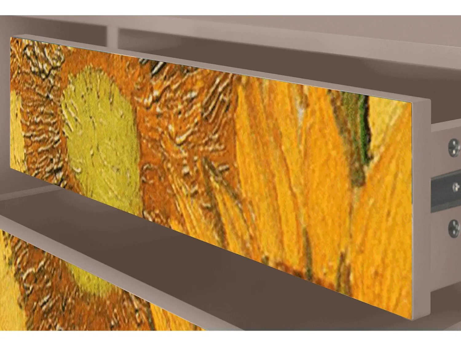 Mueble de TV - 170х59х48 cm - T4 - Sunflowers, Latte^ Móvel De Tv
