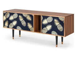 Mueble de TV - 170х69х48 cm - T1 - Sunny Pineaple, Nogueira^ Móvel De Tv
