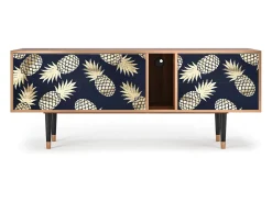 Mueble de TV - 170х69х48 cm - T1 - Sunny Pineaple, Nogueira^ Móvel De Tv