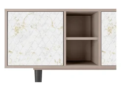 Mueble de TV - 150х69х41 cm - T5 - Sweet Cotton, Latte^ Móvel De Tv