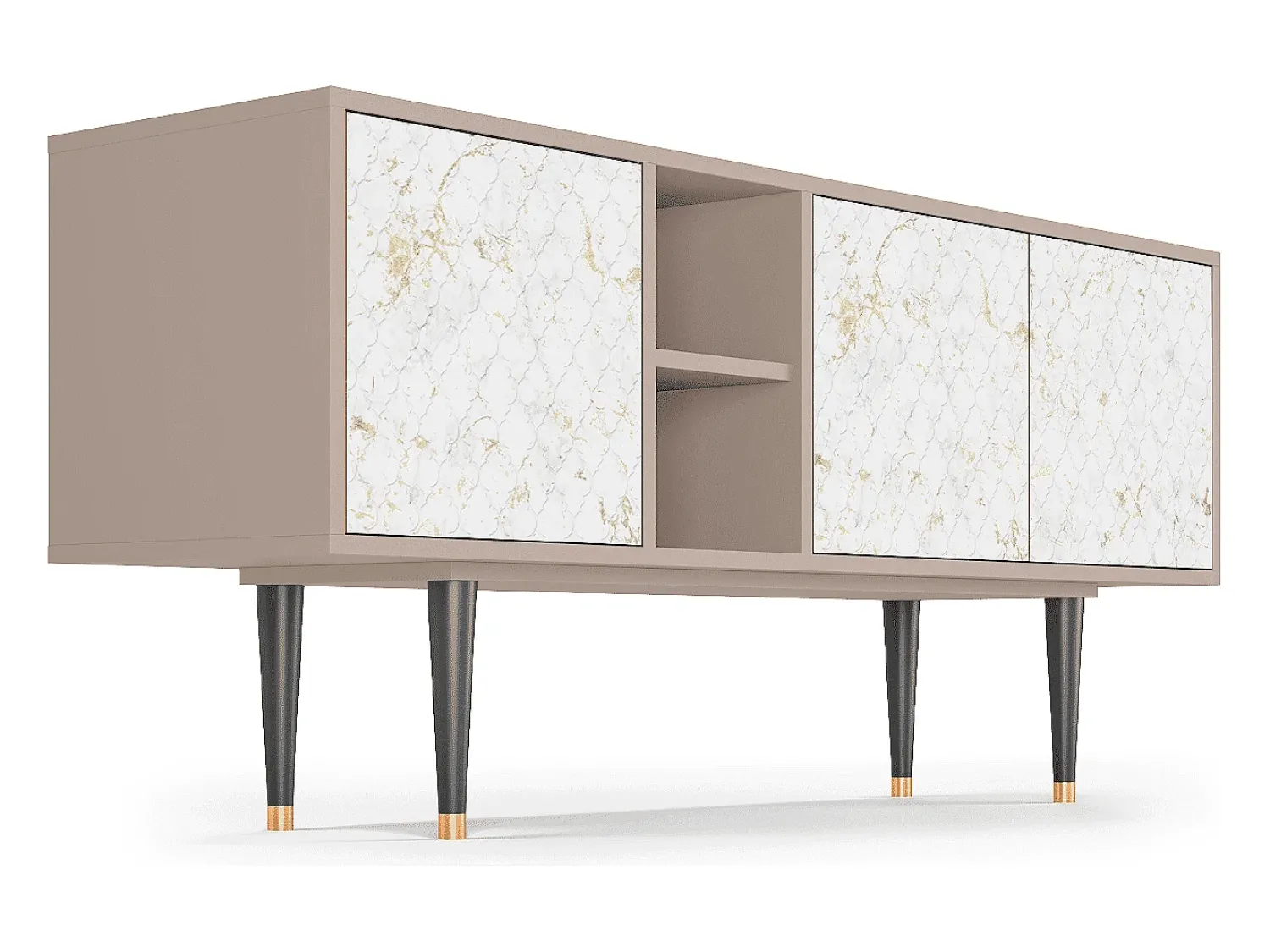 Mueble de TV - 150х69х41 cm - T5 - Sweet Cotton, Latte^ Móvel De Tv