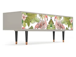 Móvel De Tv* Mueble de TV - 170х59х48 cm - T4 - Sweet Flamingo, Areia Bege