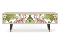 Móvel De Tv* Mueble de TV - 170х59х48 cm - T4 - Sweet Flamingo, Areia Bege