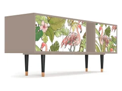 New Mueble de TV - 170х69х48 cm - T1 - Sweet Flamingo, Latte Bege