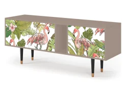 New Mueble de TV - 170х69х48 cm - T1 - Sweet Flamingo, Latte Bege