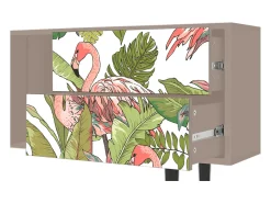 New Mueble de TV - 170х69х48 cm - T1 - Sweet Flamingo, Latte Bege