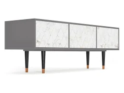 Mueble de TV - 170х59х48 cm - T4 - Sweet Cotton, Cinza^ Móvel De Tv
