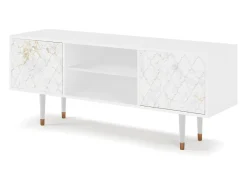 Outlet Mueble de TV - 170х69х48 cm - T2 - Sweet Cotton, Branco Bege