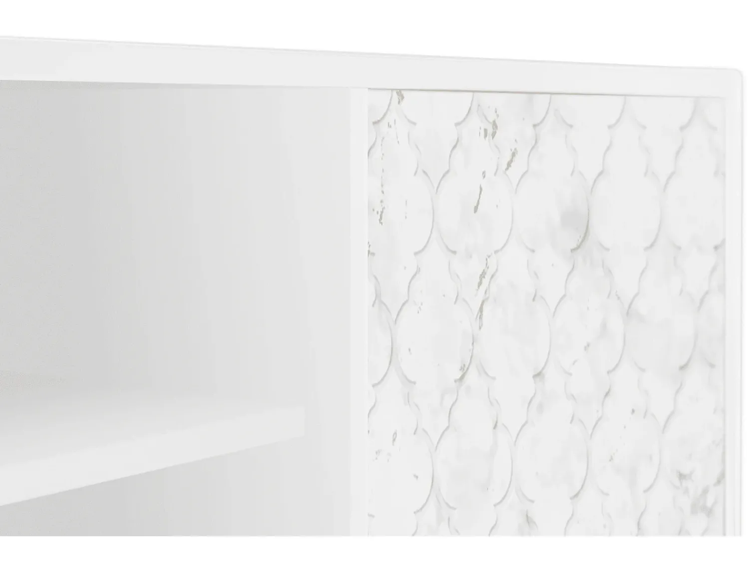 Outlet Mueble de TV - 170х69х48 cm - T2 - Sweet Cotton, Branco Bege