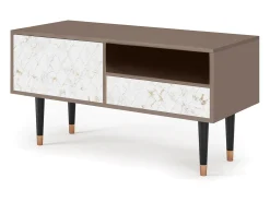 Móvel De Tv* Mueble de TV - 115х59х48 cm - T3 - Sweet Cotton, Latte Bege