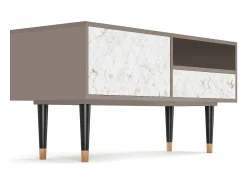Móvel De Tv* Mueble de TV - 115х59х48 cm - T3 - Sweet Cotton, Latte Bege