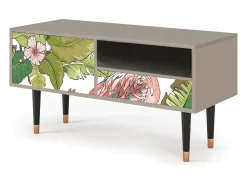 Mueble de TV - 115х59х48 cm - T3 - Sweet Flamingo, Areia^ Móvel De Tv