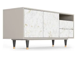 Móvel De Tv| Mueble de TV - 125х56х41 cm - T7 - Sweet Cotton, Areia Bege