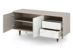 Móvel De Tv| Mueble de TV - 125х56х41 cm - T7 - Sweet Cotton, Areia Bege