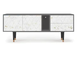 Best Mueble de TV - 170х69х48 cm - T1 - Sweet Cotton, Cinza Cinzento