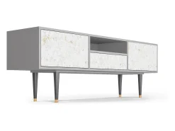Mueble de TV - 170х59х41 cm - T6 - Sweet Cotton, Cinza^ Móvel De Tv