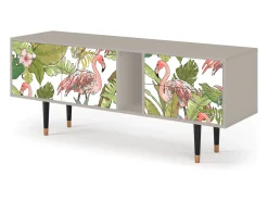 Móvel De Tv* Mueble de TV - 170х69х48 cm - T1 - Sweet Flamingo, Areia Bege