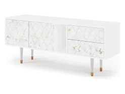 Móvel De Tv| Mueble de TV - 170х69х48 cm - T1 - Sweet Cotton, Branco Bege
