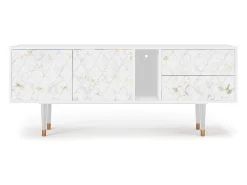 Móvel De Tv| Mueble de TV - 170х69х48 cm - T1 - Sweet Cotton, Branco Bege