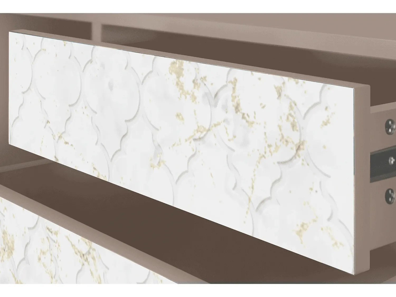 Móvel De Tv| Mueble de TV - 170х59х48 cm - T4 - Sweet Cotton, Latte Bege