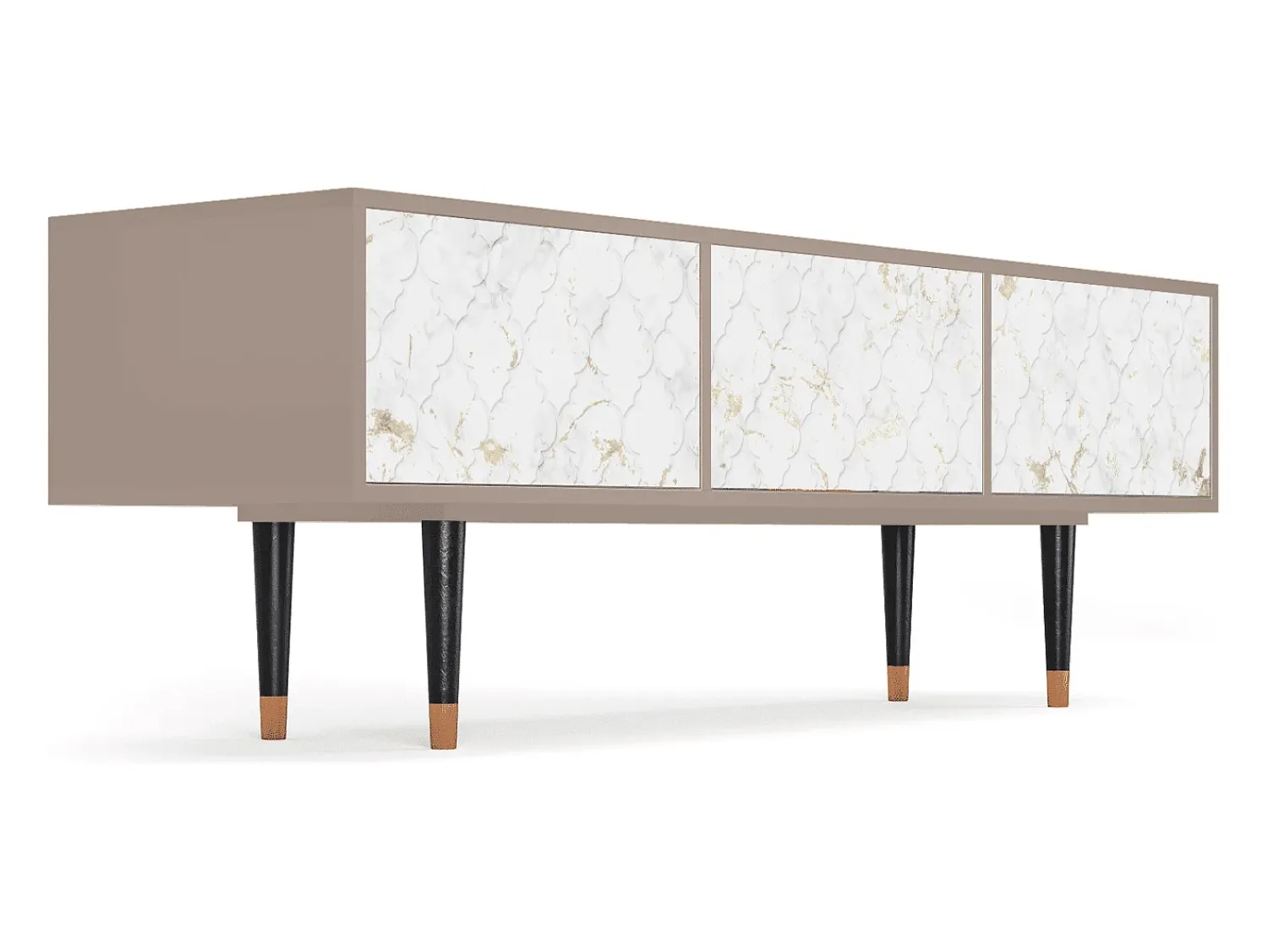 Móvel De Tv| Mueble de TV - 170х59х48 cm - T4 - Sweet Cotton, Latte Bege