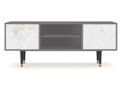 Móvel De Tv* Mueble de TV - 170х69х48 cm - T2 - Sweet Cotton, Cinza Cinzento