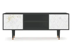 Mueble de TV - 170х69х48 cm - T2 - Sweet Cotton, Antracite^ Móvel De Tv