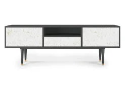 New Mueble de TV - 170х59х41 cm - T6 - Sweet Cotton, Antracite Cinza antracite