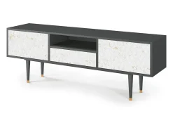 New Mueble de TV - 170х59х41 cm - T6 - Sweet Cotton, Antracite Cinza antracite
