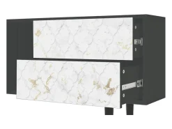 Mueble de TV - 170х69х48 cm - T1 - Sweet Cotton, Antracite^ Móvel De Tv