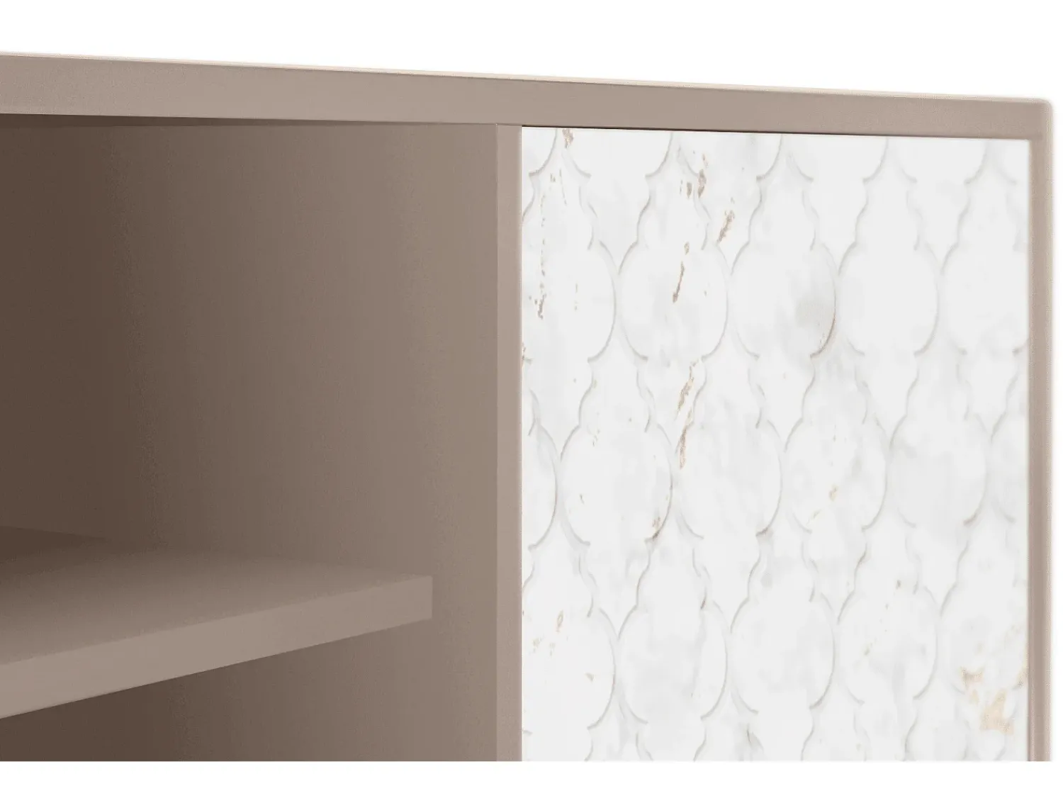 Mueble de TV - 170х69х48 cm - T2 - Sweet Cotton, Latte^ Móvel De Tv