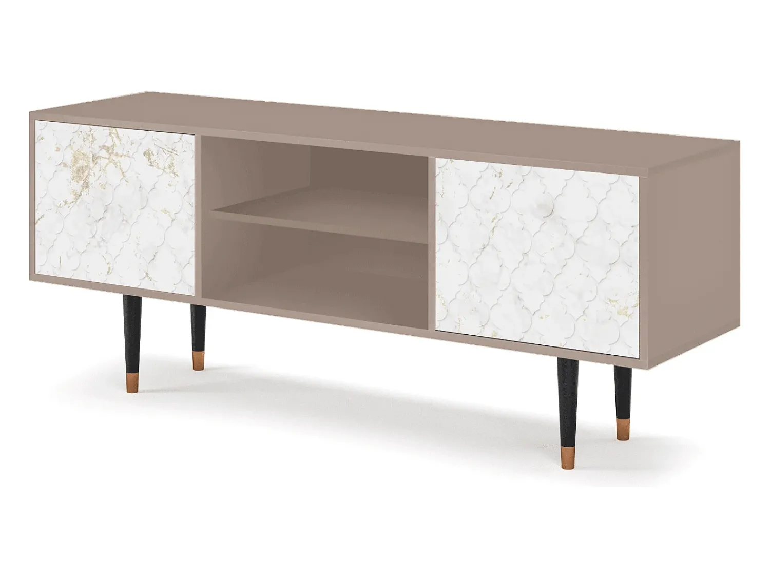 Mueble de TV - 170х69х48 cm - T2 - Sweet Cotton, Latte^ Móvel De Tv