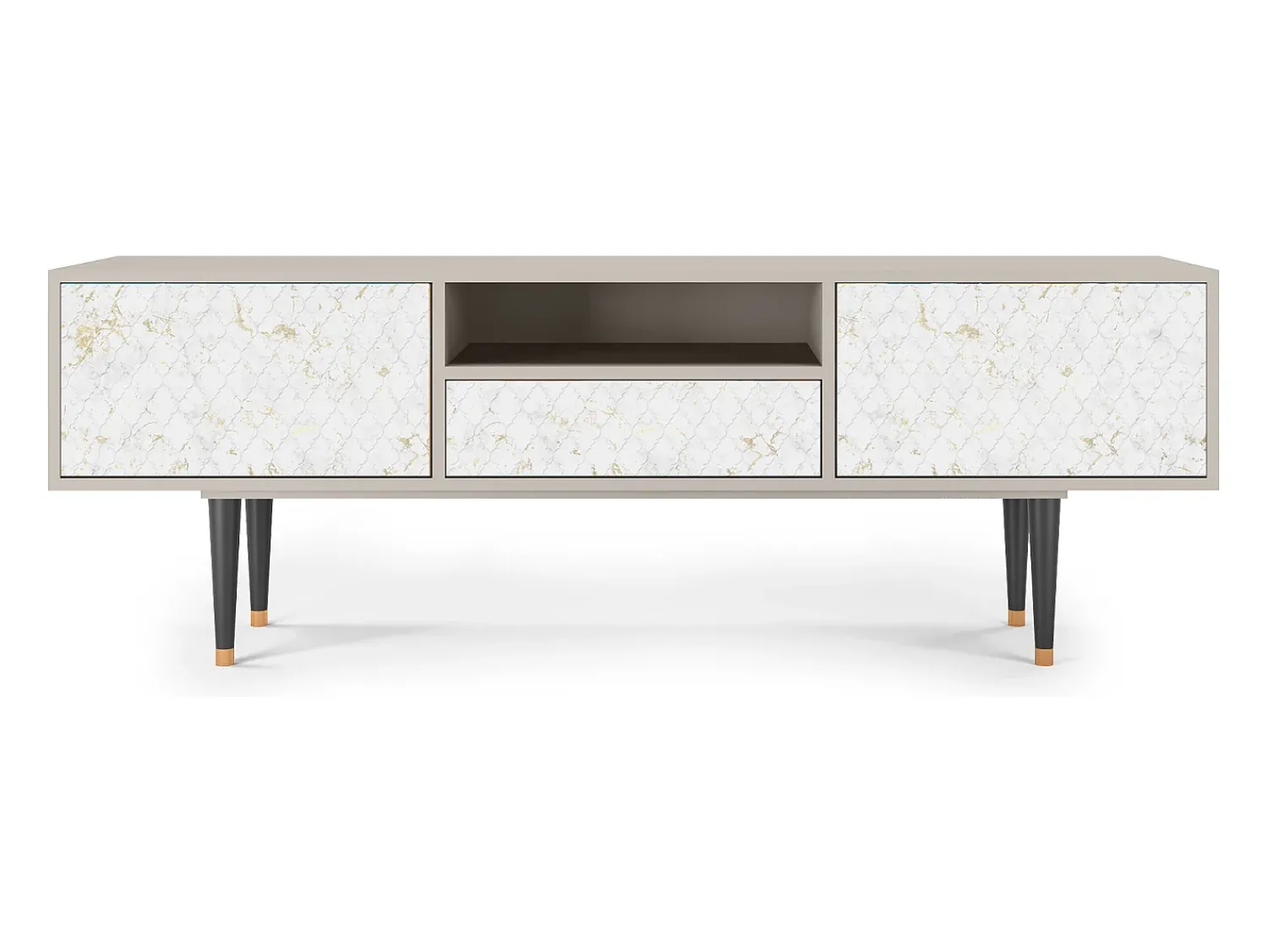 Sale Mueble de TV - 170х59х41 cm - T6 - Sweet Cotton, Areia Bege