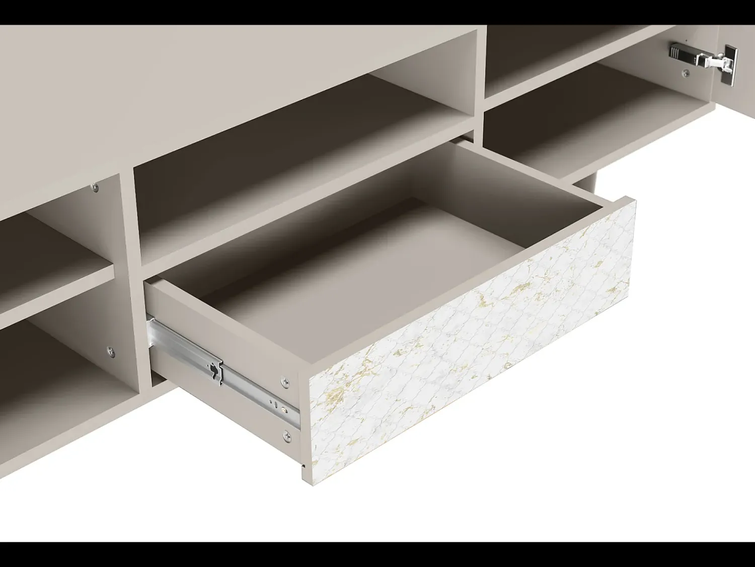 Sale Mueble de TV - 170х59х41 cm - T6 - Sweet Cotton, Areia Bege
