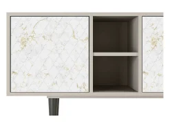 Móvel De Tv* Mueble de TV - 150х69х41 cm - T5 - Sweet Cotton, Areia Bege
