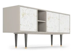 Móvel De Tv* Mueble de TV - 150х69х41 cm - T5 - Sweet Cotton, Areia Bege
