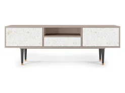 New Mueble de TV - 170х59х41 cm - T6 - Sweet Cotton, Latte Bege