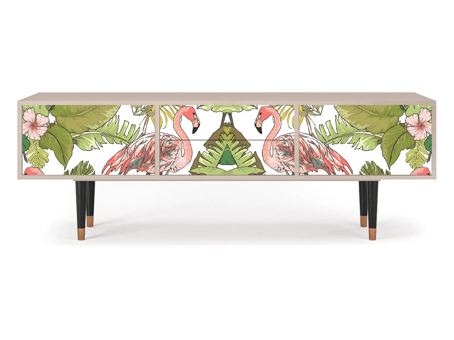Mueble de TV - 170х59х48 cm - T4 - Sweet Flamingo, Latte^ Móvel De Tv