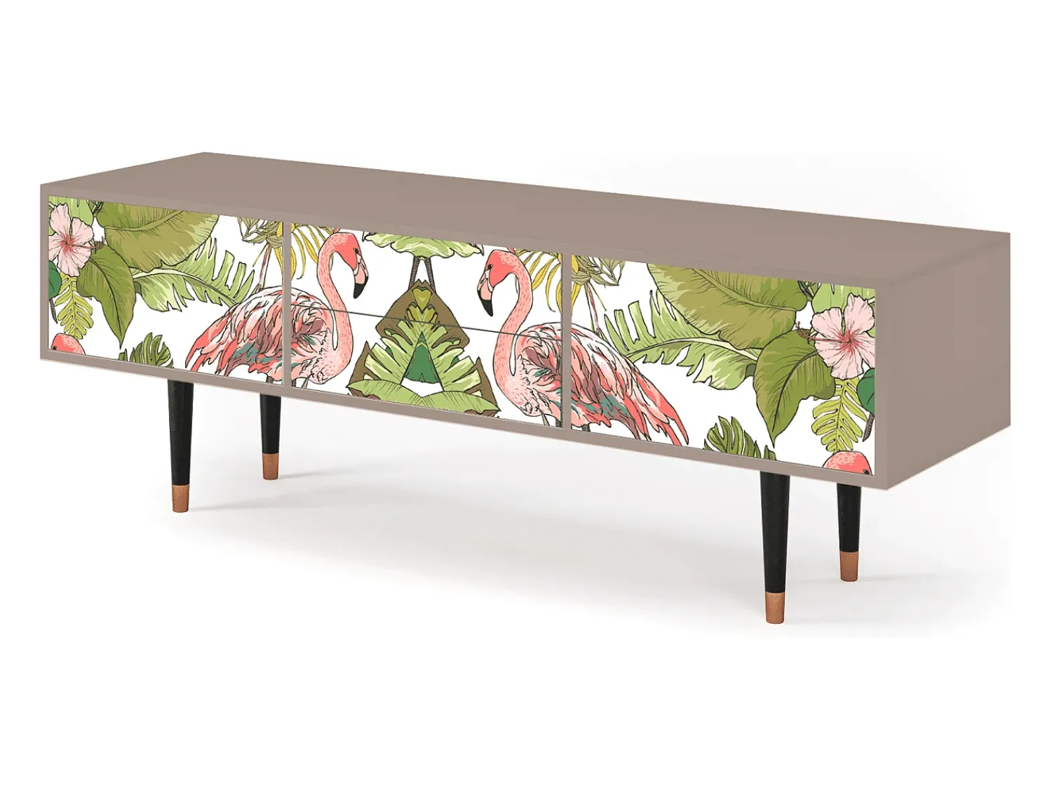 Mueble de TV - 170х59х48 cm - T4 - Sweet Flamingo, Latte^ Móvel De Tv