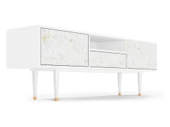 Outlet Mueble de TV - 170х59х41 cm - T6 - Sweet Cotton, Branco Bege