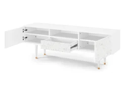 Outlet Mueble de TV - 170х59х41 cm - T6 - Sweet Cotton, Branco Bege