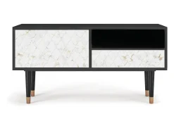 Móvel De Tv* Mueble de TV - 115х59х48 cm - T3 - Sweet Cotton, Antracite Cinza antracite