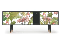 Móvel De Tv* Mueble de TV - 170х69х48 cm - T1 - Sweet Flamingo, Antracite Cinza antracite