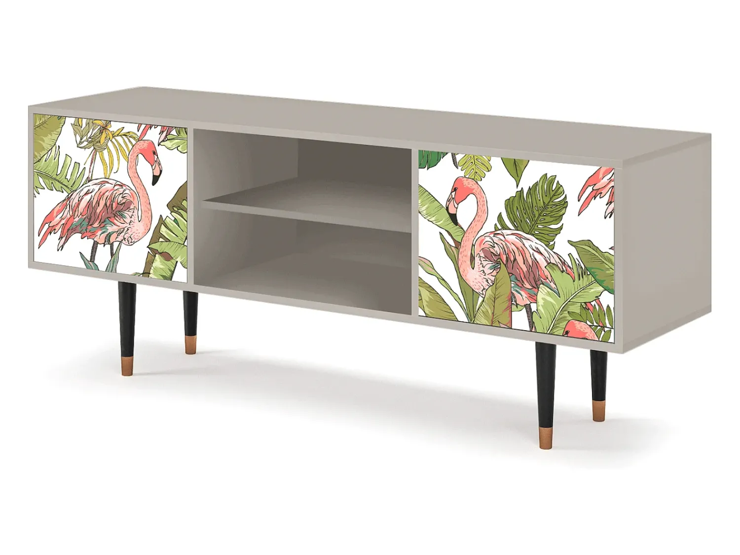 Mueble de TV - 170х69х48 cm - T2 - Sweet Flamingo, Areia^ Móvel De Tv