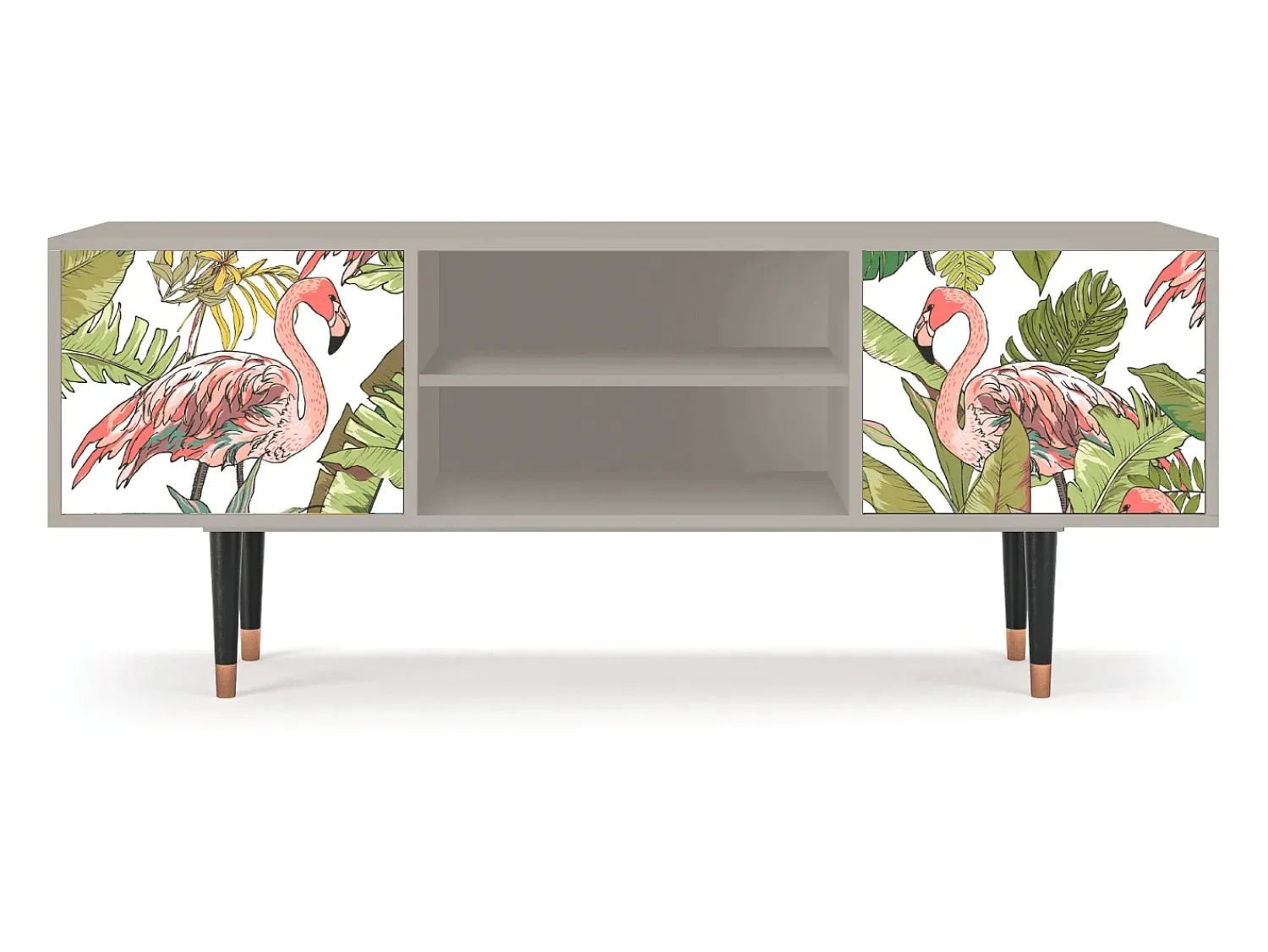 Mueble de TV - 170х69х48 cm - T2 - Sweet Flamingo, Areia^ Móvel De Tv