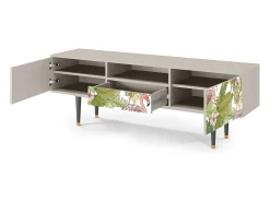 Mueble de TV - 170х59х41 cm - T6 - Sweet Flamingo, Areia^ Móvel De Tv
