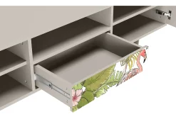 Mueble de TV - 170х59х41 cm - T6 - Sweet Flamingo, Areia^ Móvel De Tv