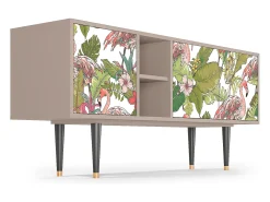 Mueble de TV - 150х69х41 cm - T5 - Sweet Flamingo, Latte^ Móvel De Tv